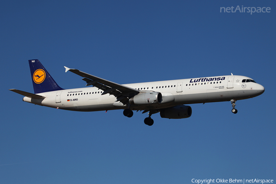 Lufthansa Airbus A321-131 (D-AIRO) | Photo 42981