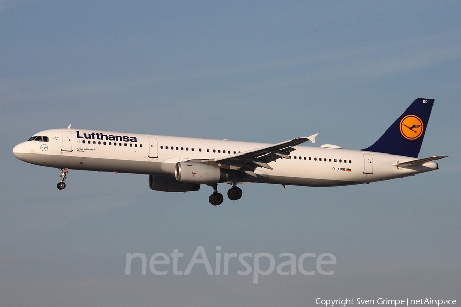 Lufthansa Airbus A321-131 (D-AIRR) | Photo 169463