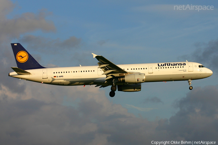 Lufthansa Airbus A321-131 (D-AIRS) | Photo 42984