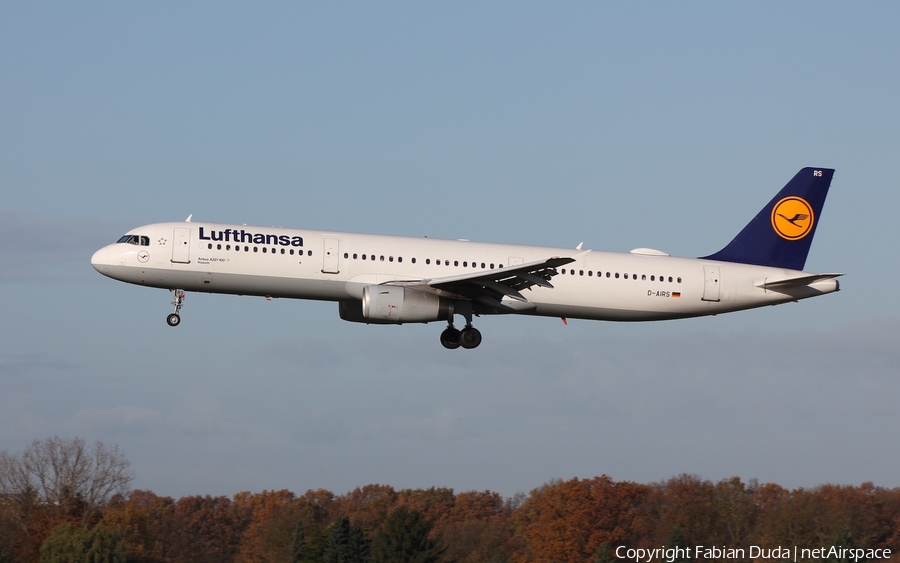 Lufthansa Airbus A321-131 (D-AIRS) | Photo 272096