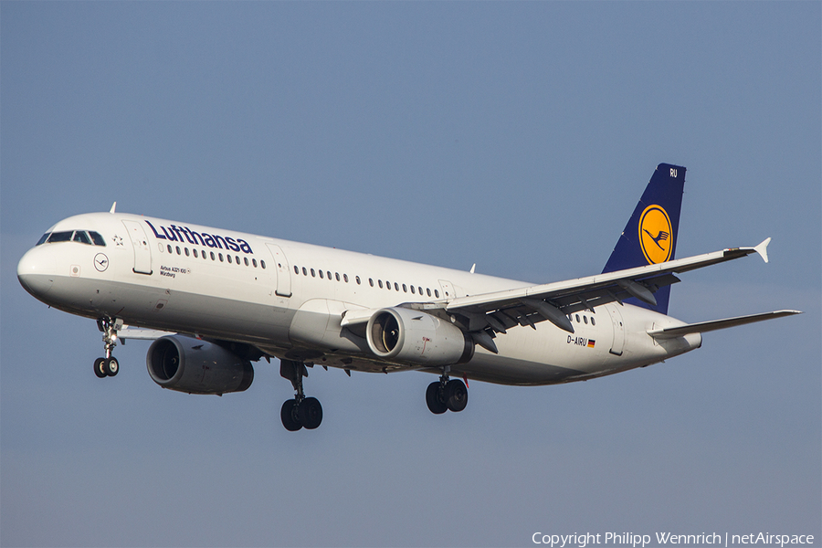 Lufthansa Airbus A321-131 (D-AIRU) | Photo 90629
