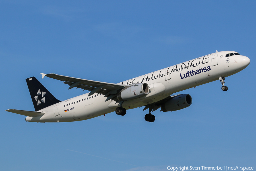 Lufthansa Airbus A321-131 (D-AIRW) | Photo 124931