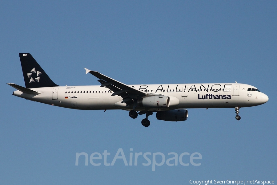 Lufthansa Airbus A321-131 (D-AIRW) | Photo 28662