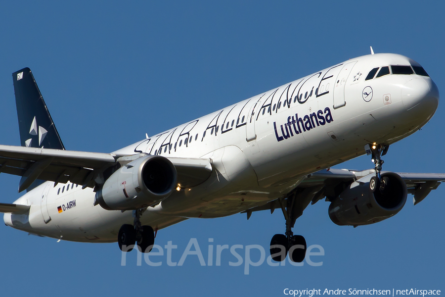 Lufthansa Airbus A321-131 (D-AIRW) | Photo 72895