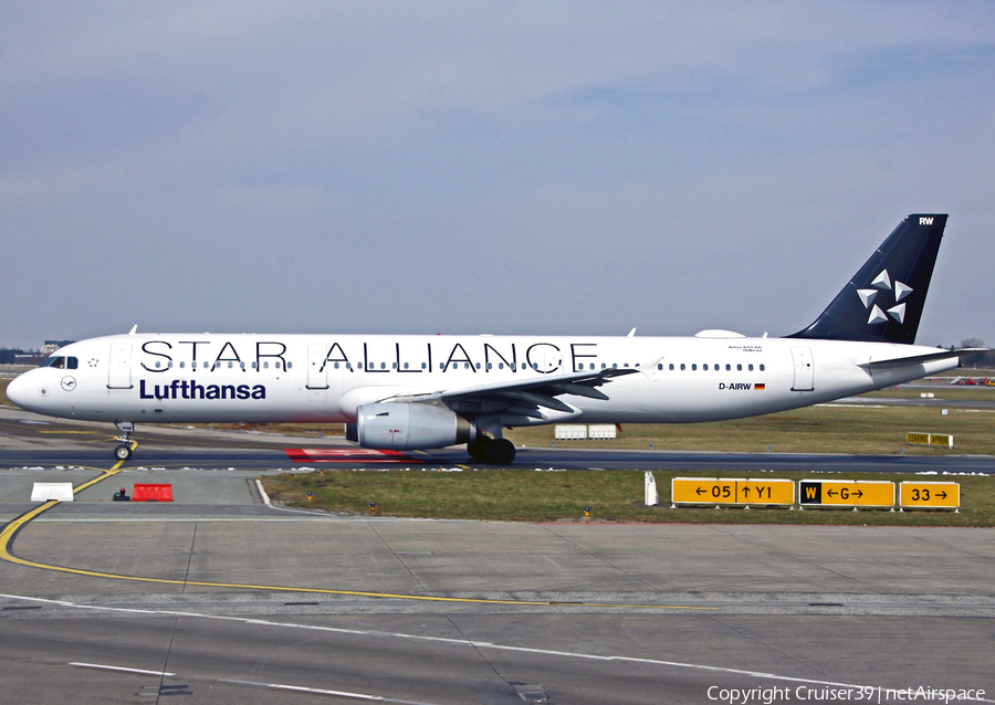 Lufthansa Airbus A321-131 (D-AIRW) | Photo 269079