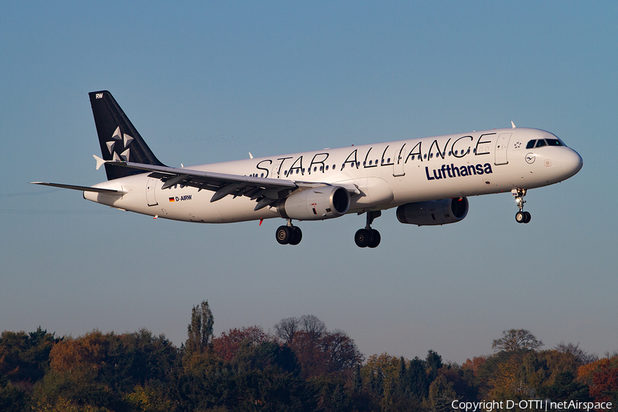 Lufthansa Airbus A321-131 (D-AIRW) | Photo 396367