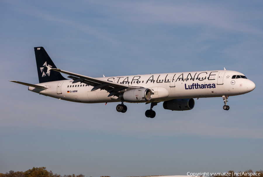 Lufthansa Airbus A321-131 (D-AIRW) | Photo 478035