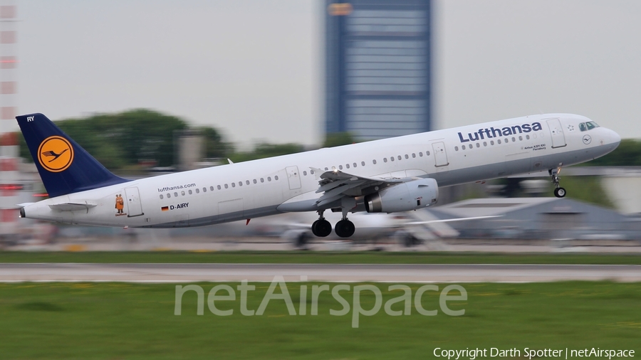 Lufthansa Airbus A321-131 (D-AIRY) | Photo 216185