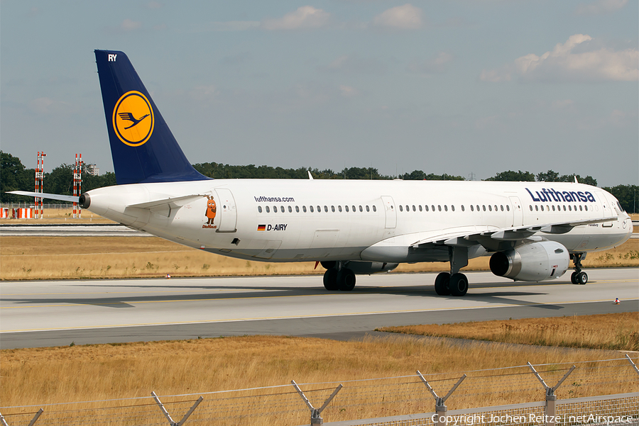 Lufthansa Airbus A321-131 (D-AIRY) | Photo 31090