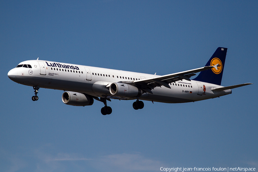 Lufthansa Airbus A321-131 (D-AIRY) | Photo 90851