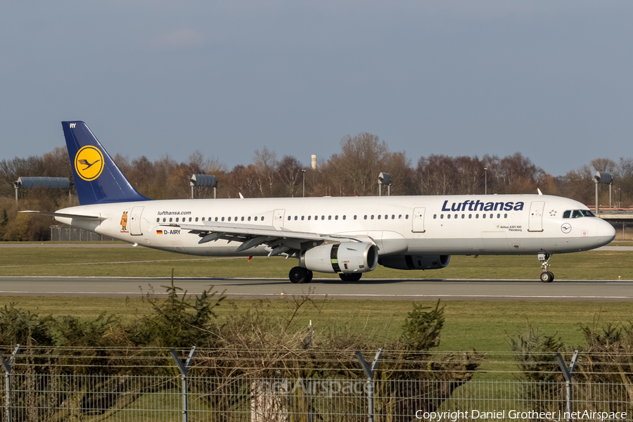 Lufthansa Airbus A321-131 (D-AIRY) | Photo 103869