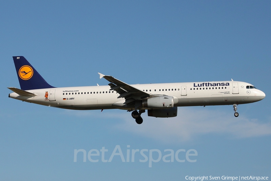 Lufthansa Airbus A321-131 (D-AIRY) | Photo 18482