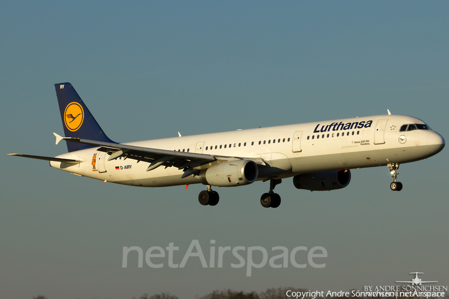 Lufthansa Airbus A321-131 (D-AIRY) | Photo 43331