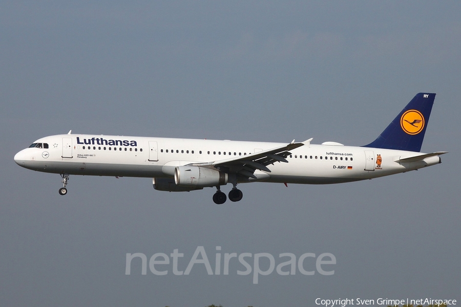 Lufthansa Airbus A321-131 (D-AIRY) | Photo 269332