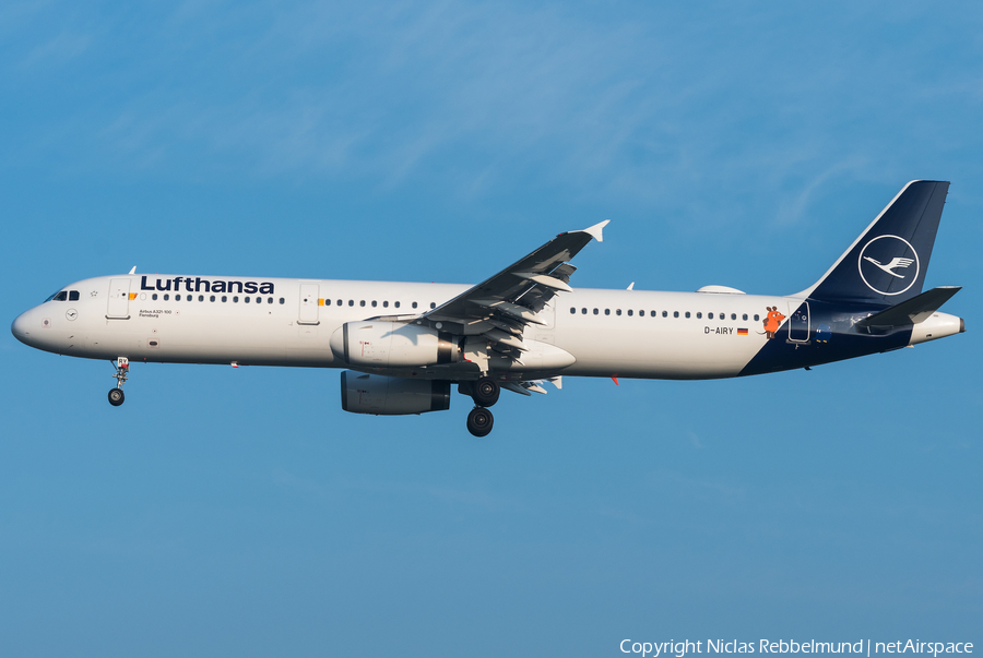 Lufthansa Airbus A321-131 (D-AIRY) | Photo 307935