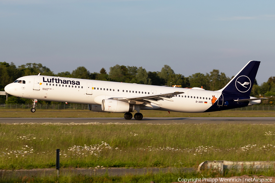 Lufthansa Airbus A321-131 (D-AIRY) | Photo 333168