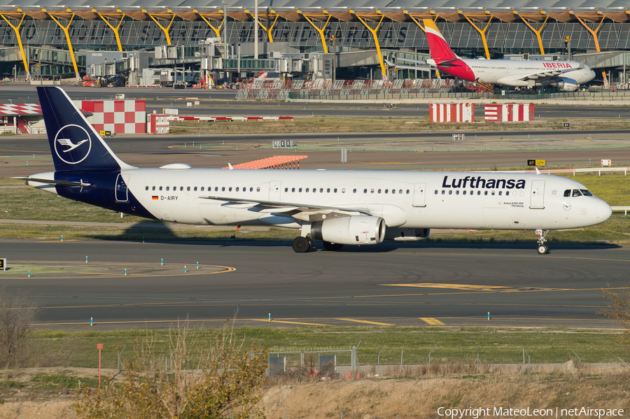 Lufthansa Airbus A321-131 (D-AIRY) | Photo 362243