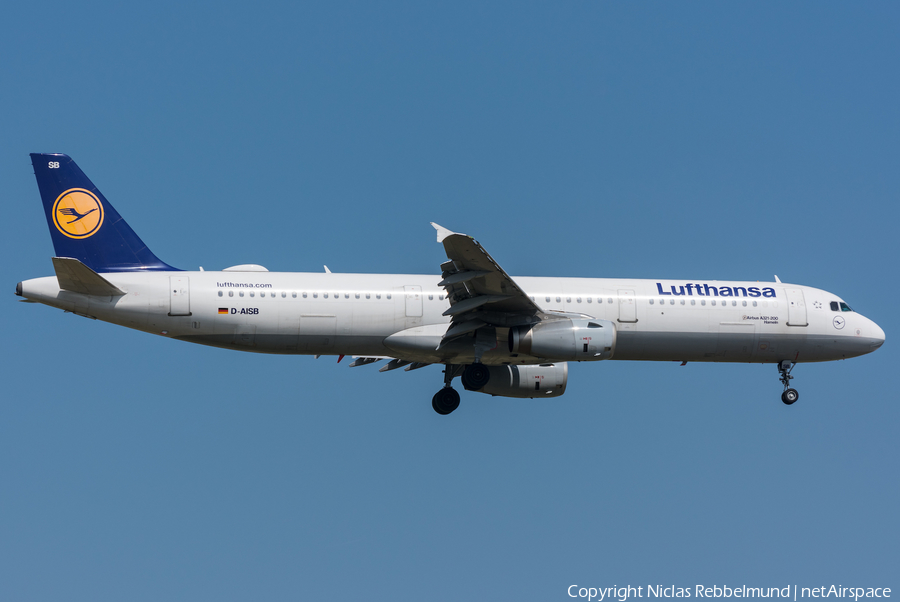 Lufthansa Airbus A321-231 (D-AISB) | Photo 258674