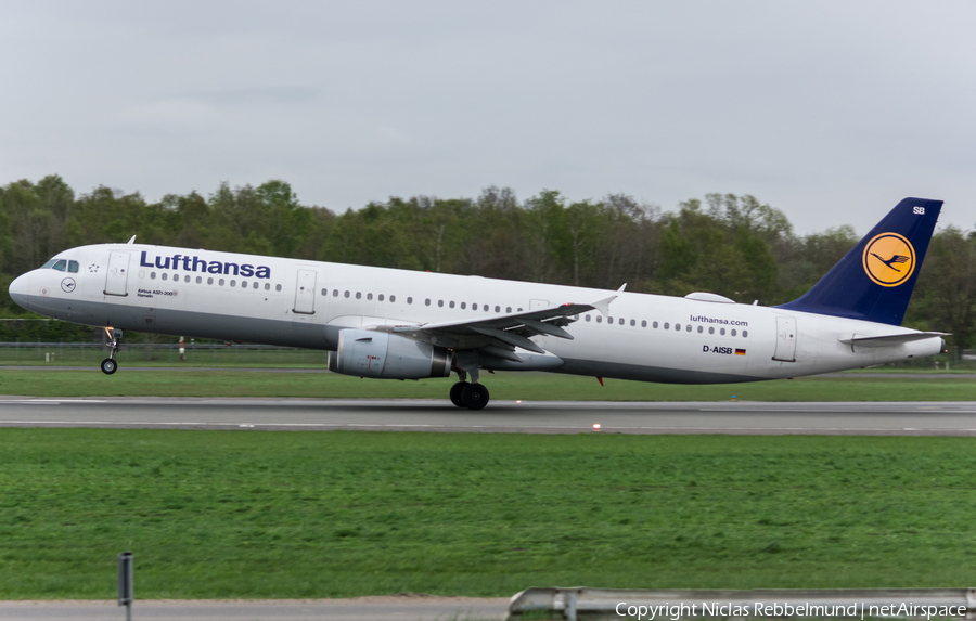 Lufthansa Airbus A321-231 (D-AISB) | Photo 240165