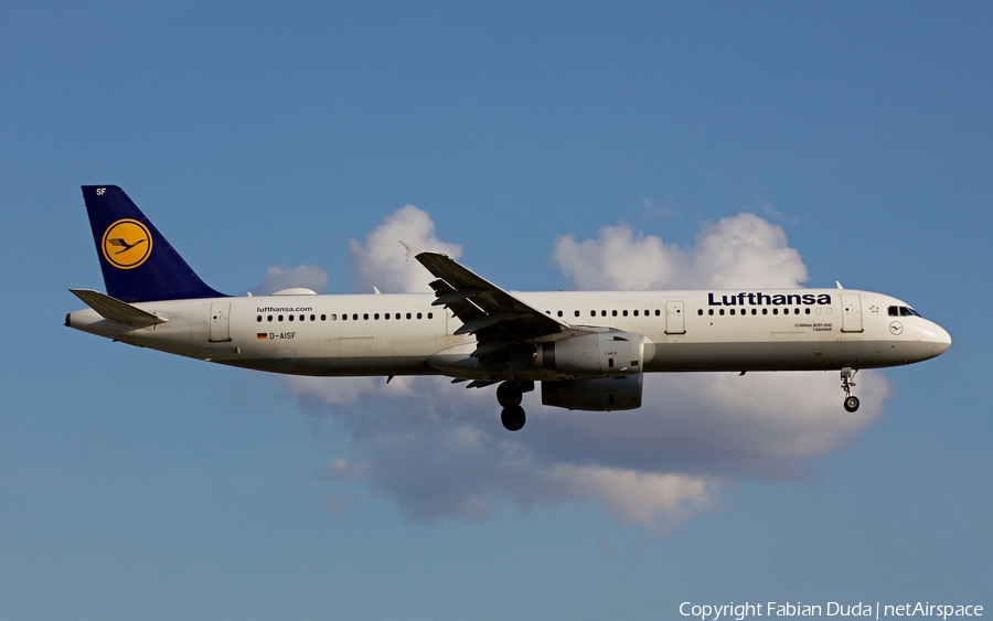 Lufthansa Airbus A321-231 (D-AISB) | Photo 272100