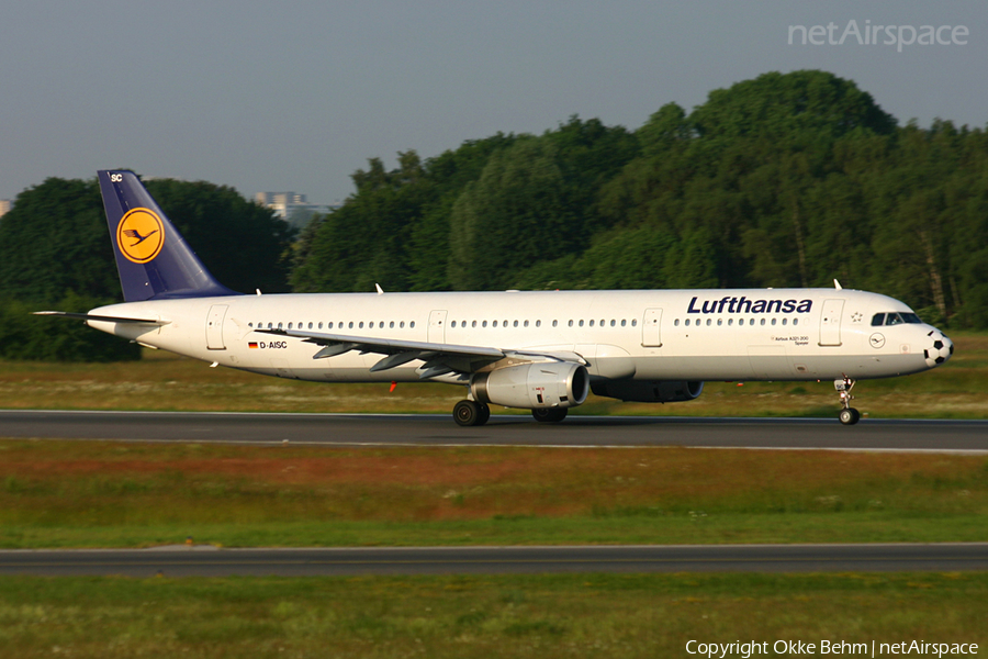 Lufthansa Airbus A321-231 (D-AISC) | Photo 42990