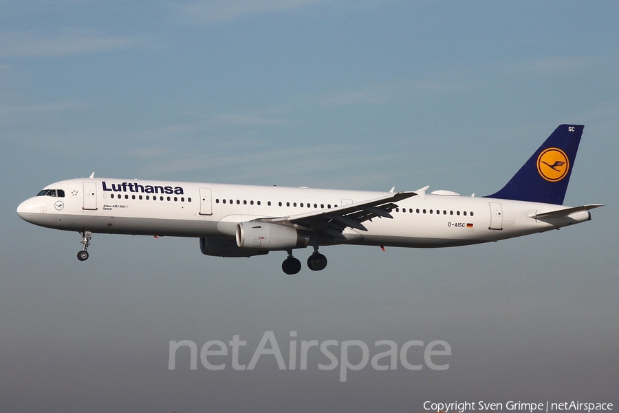 Lufthansa Airbus A321-231 (D-AISC) | Photo 278030