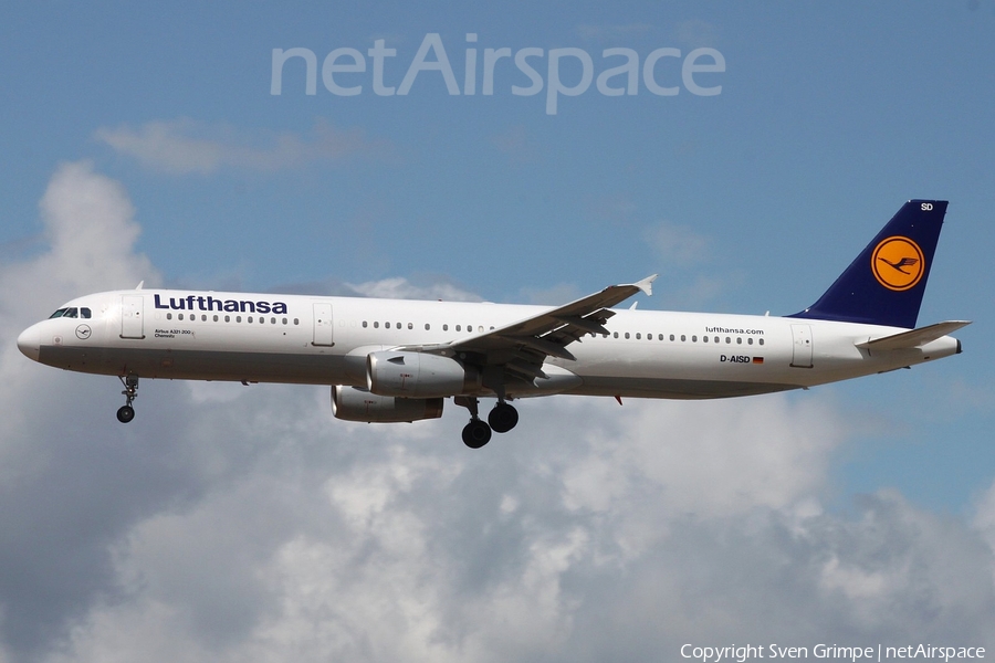 Lufthansa Airbus A321-231 (D-AISD) | Photo 23011