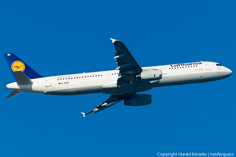 Lufthansa Airbus A321-231 (D-AISD) | Photo 298678