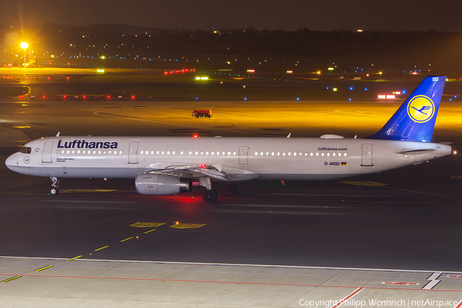 Lufthansa Airbus A321-231 (D-AISD) | Photo 289337