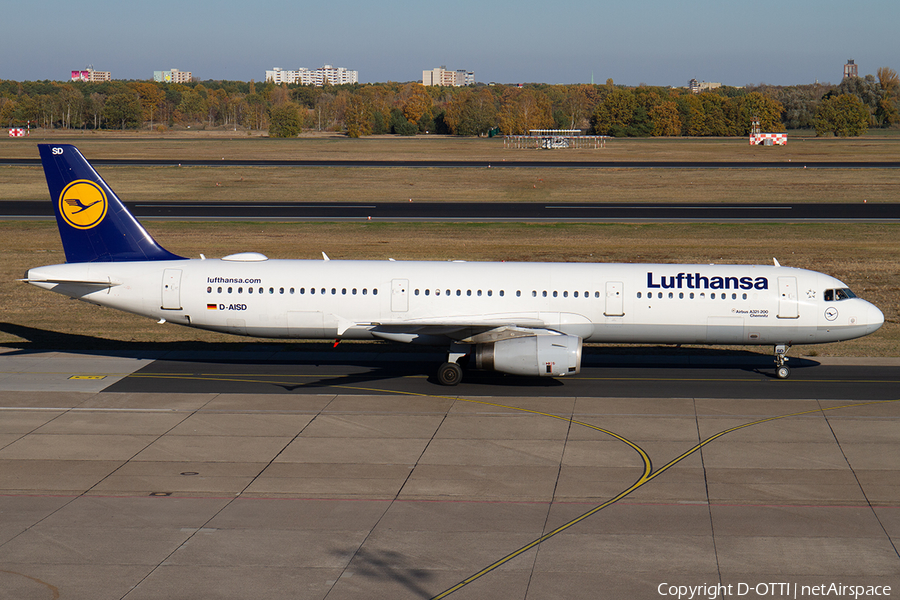 Lufthansa Airbus A321-231 (D-AISD) | Photo 273652