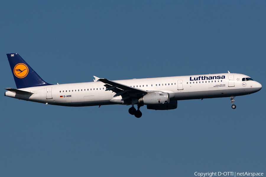 Lufthansa Airbus A321-231 (D-AISE) | Photo 211068