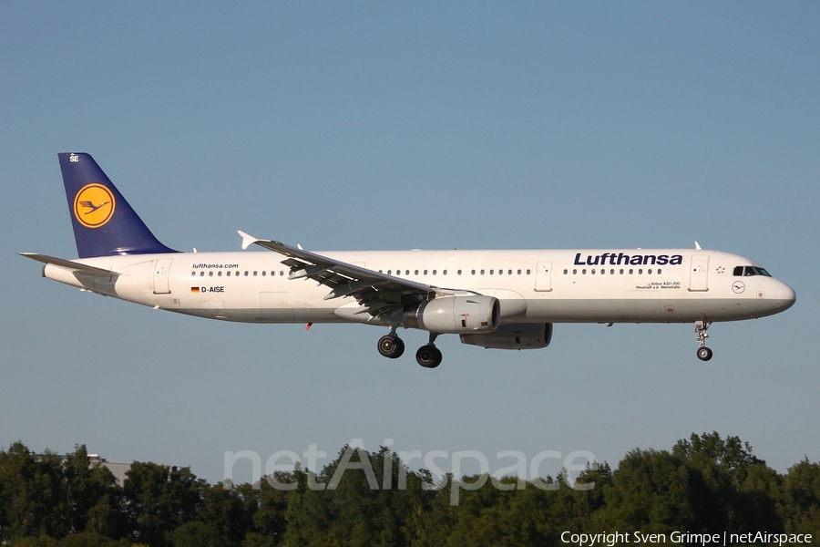 Lufthansa Airbus A321-231 (D-AISE) | Photo 48060