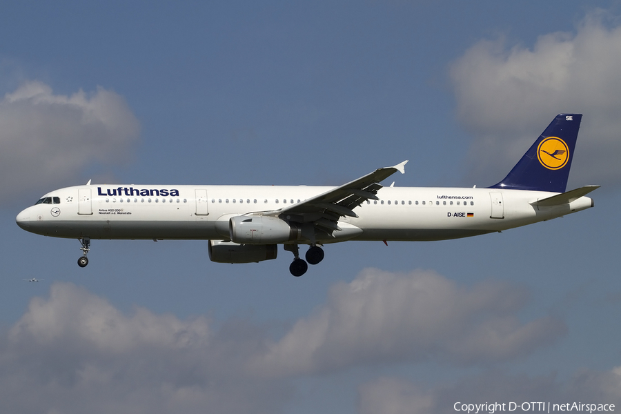 Lufthansa Airbus A321-231 (D-AISE) | Photo 408071