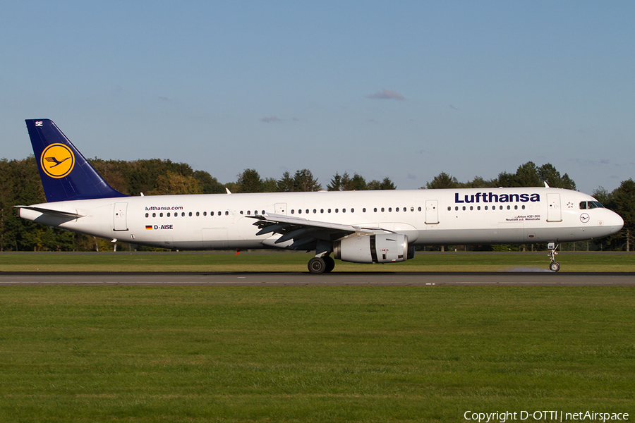 Lufthansa Airbus A321-231 (D-AISE) | Photo 518180