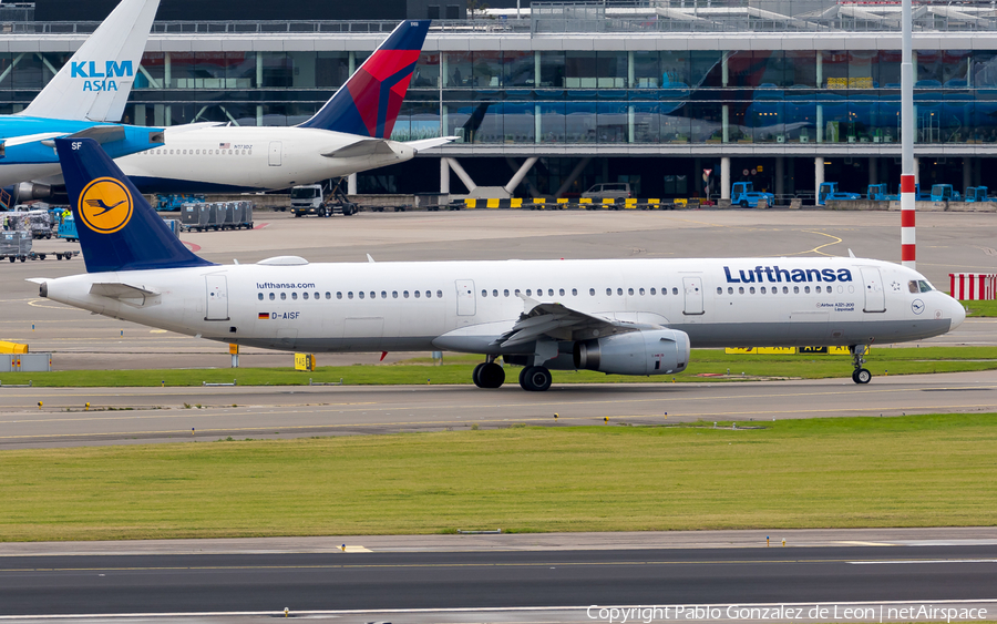 Lufthansa Airbus A321-231 (D-AISF) | Photo 348509