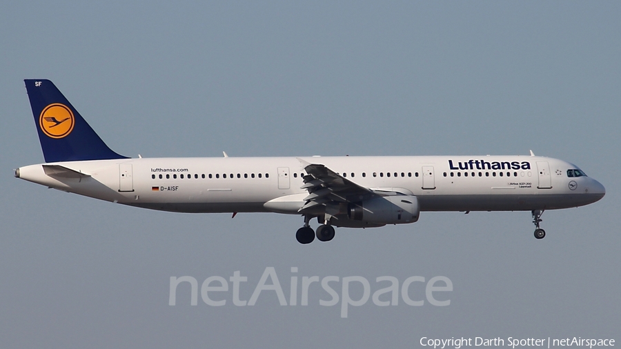 Lufthansa Airbus A321-231 (D-AISF) | Photo 209044