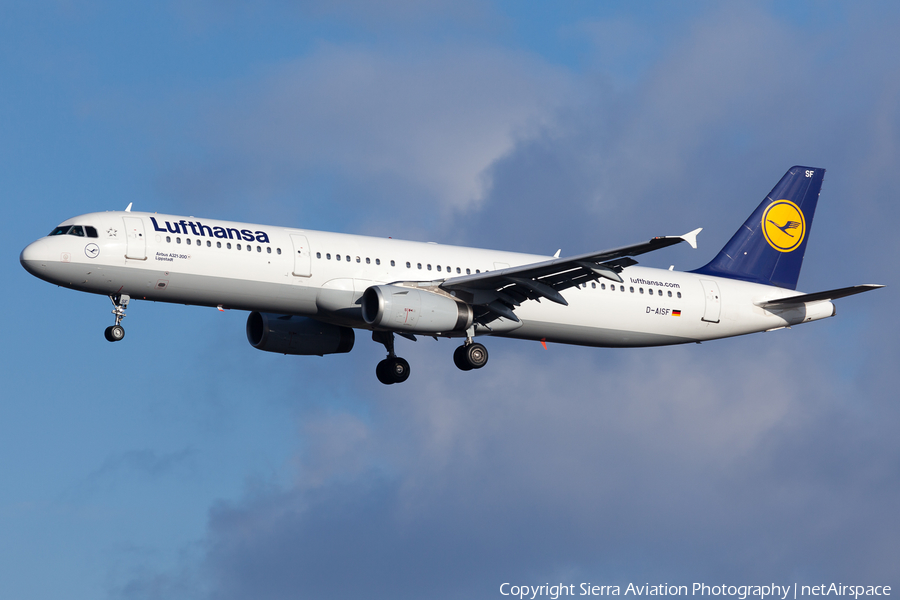 Lufthansa Airbus A321-231 (D-AISF) | Photo 324555