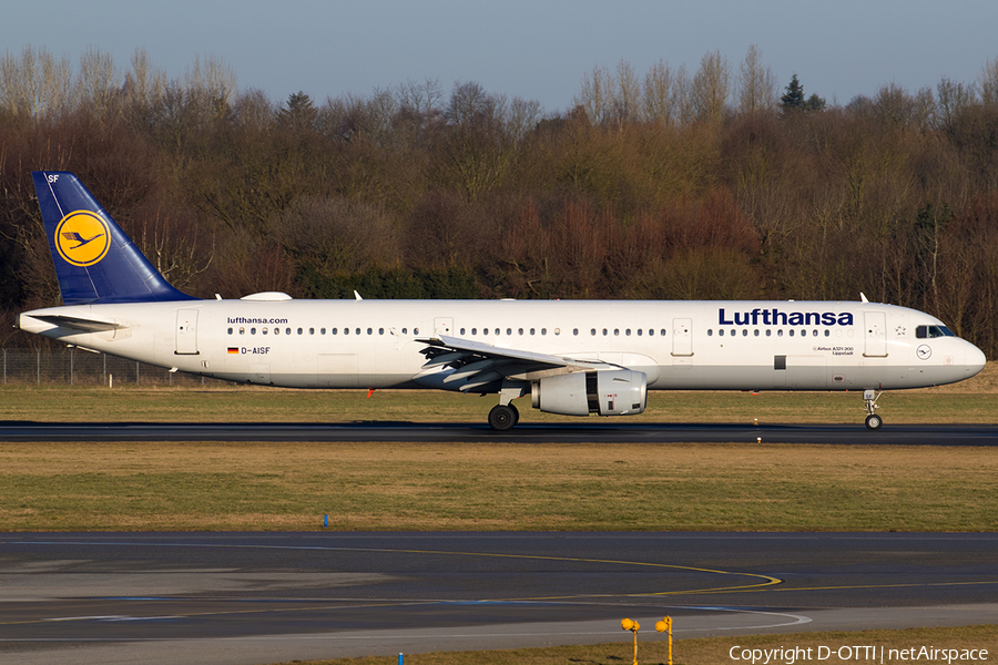 Lufthansa Airbus A321-231 (D-AISF) | Photo 222665