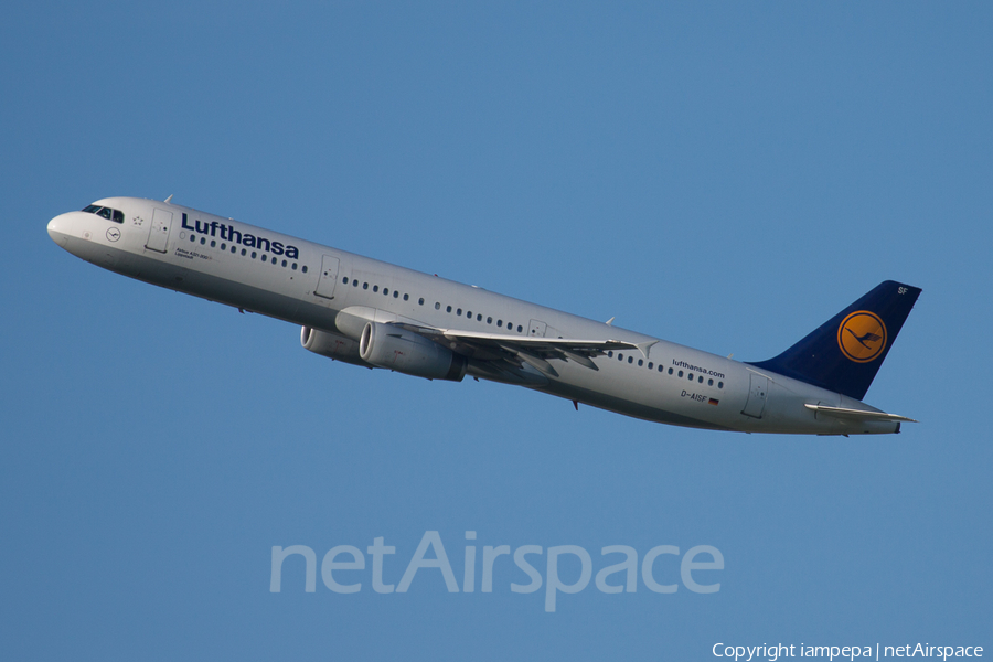 Lufthansa Airbus A321-231 (D-AISF) | Photo 110998