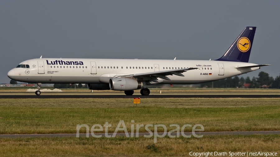 Lufthansa Airbus A321-231 (D-AISG) | Photo 230402