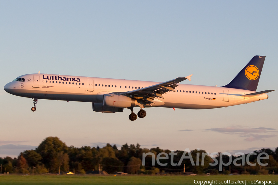 Lufthansa Airbus A321-231 (D-AISG) | Photo 126588