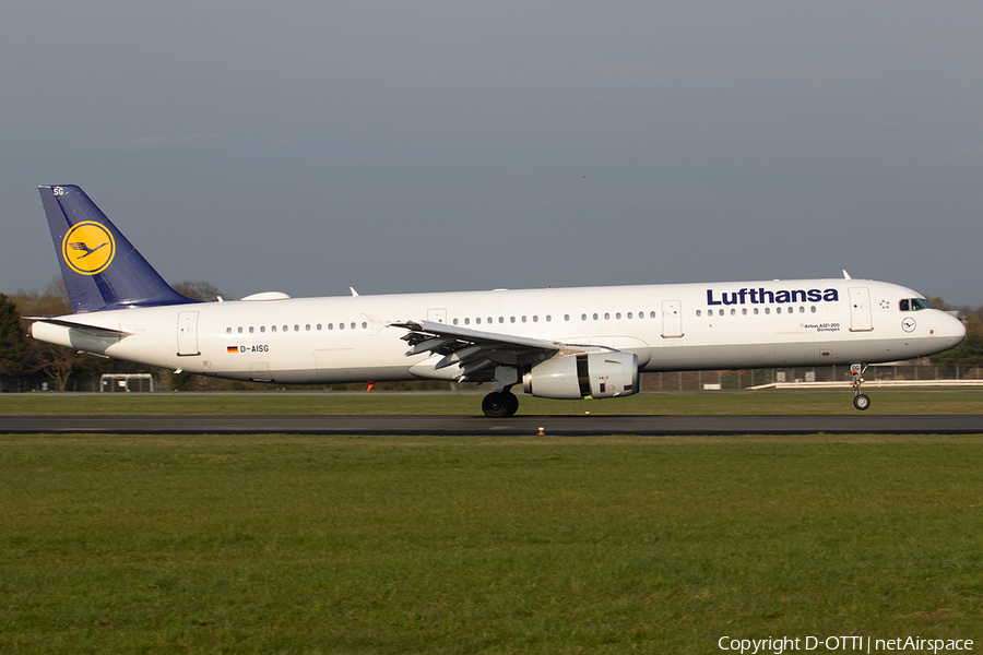 Lufthansa Airbus A321-231 (D-AISG) | Photo 309424