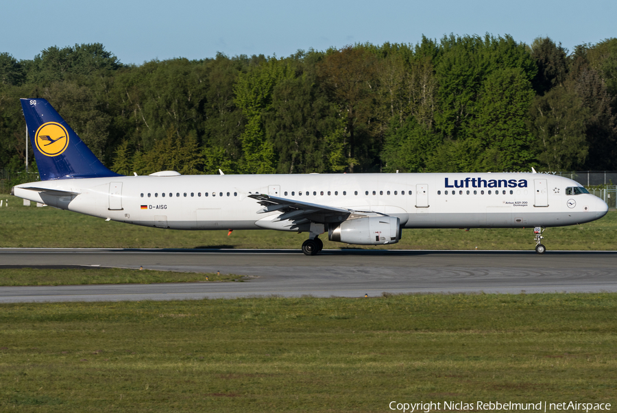 Lufthansa Airbus A321-231 (D-AISG) | Photo 319243