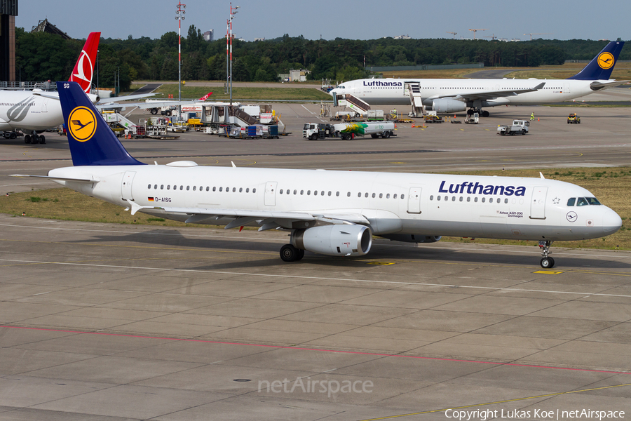 Lufthansa Airbus A321-231 (D-AISG) | Photo 341708