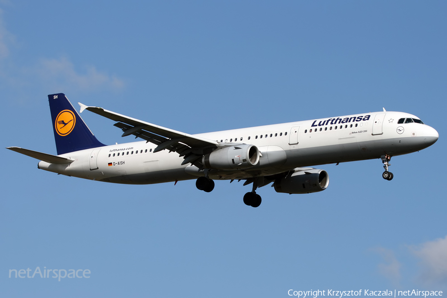 Lufthansa Airbus A321-231 (D-AISH) | Photo 33185