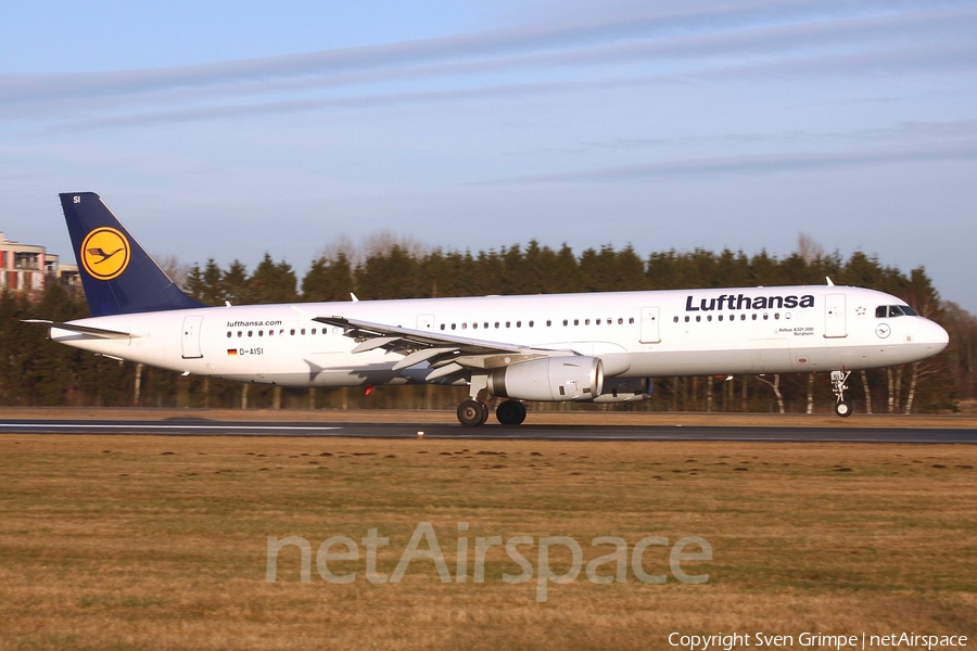 Lufthansa Airbus A321-231 (D-AISI) | Photo 47031