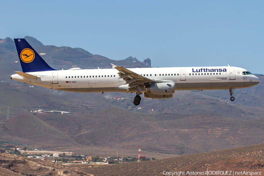 Lufthansa Airbus A321-231 (D-AISI) | Photo 408981