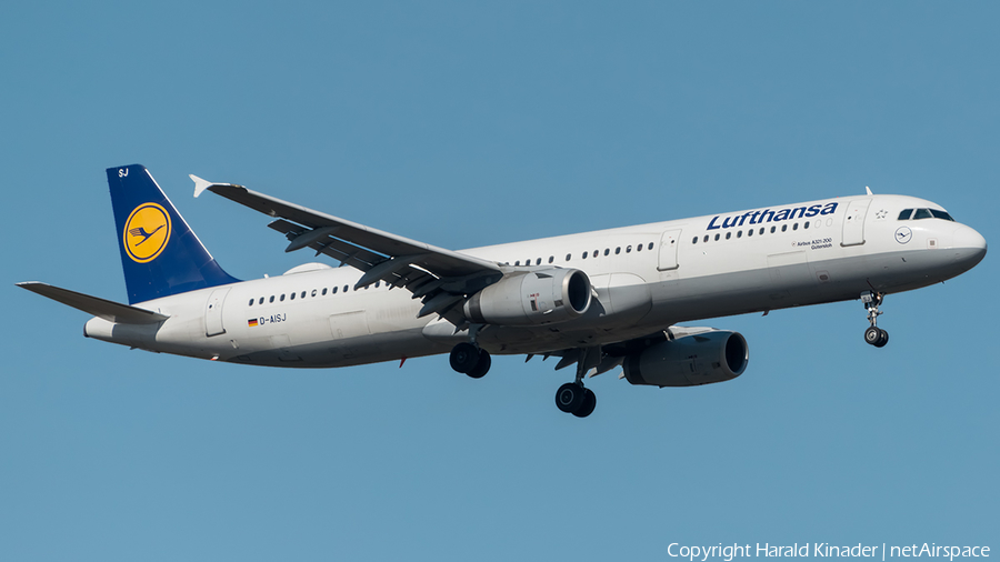 Lufthansa Airbus A321-231 (D-AISJ) | Photo 305569
