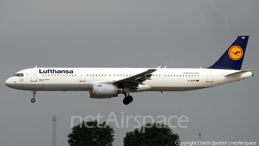 Lufthansa Airbus A321-231 (D-AISK) | Photo 206728