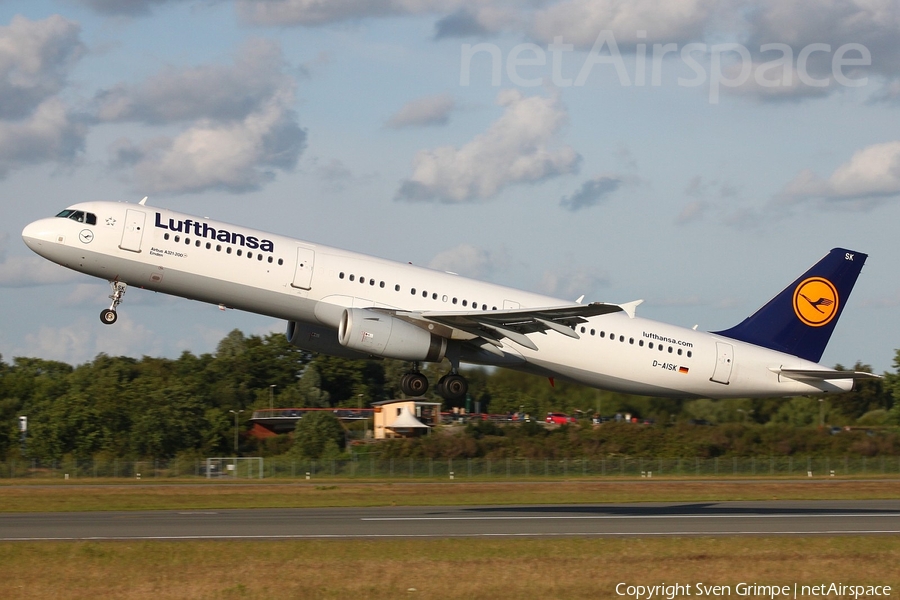 Lufthansa Airbus A321-231 (D-AISK) | Photo 22458